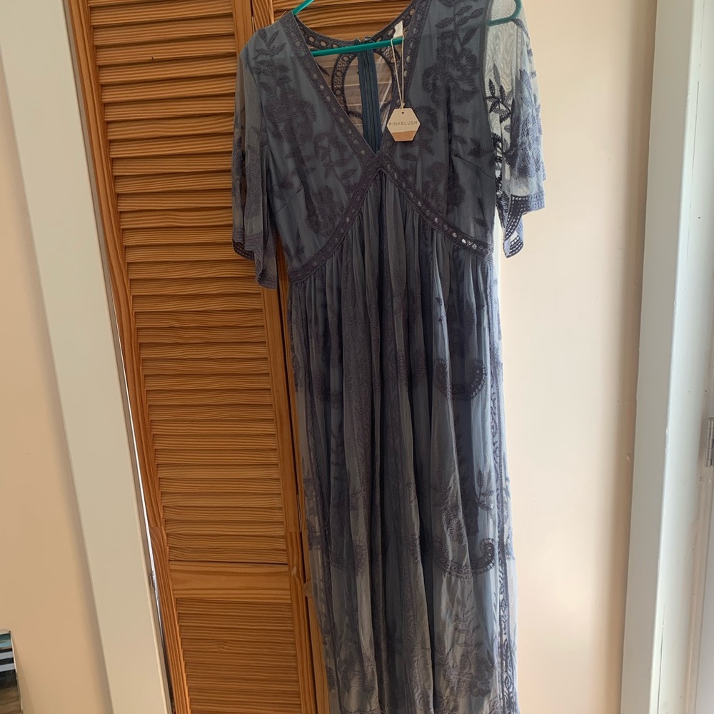 Pink blush dress